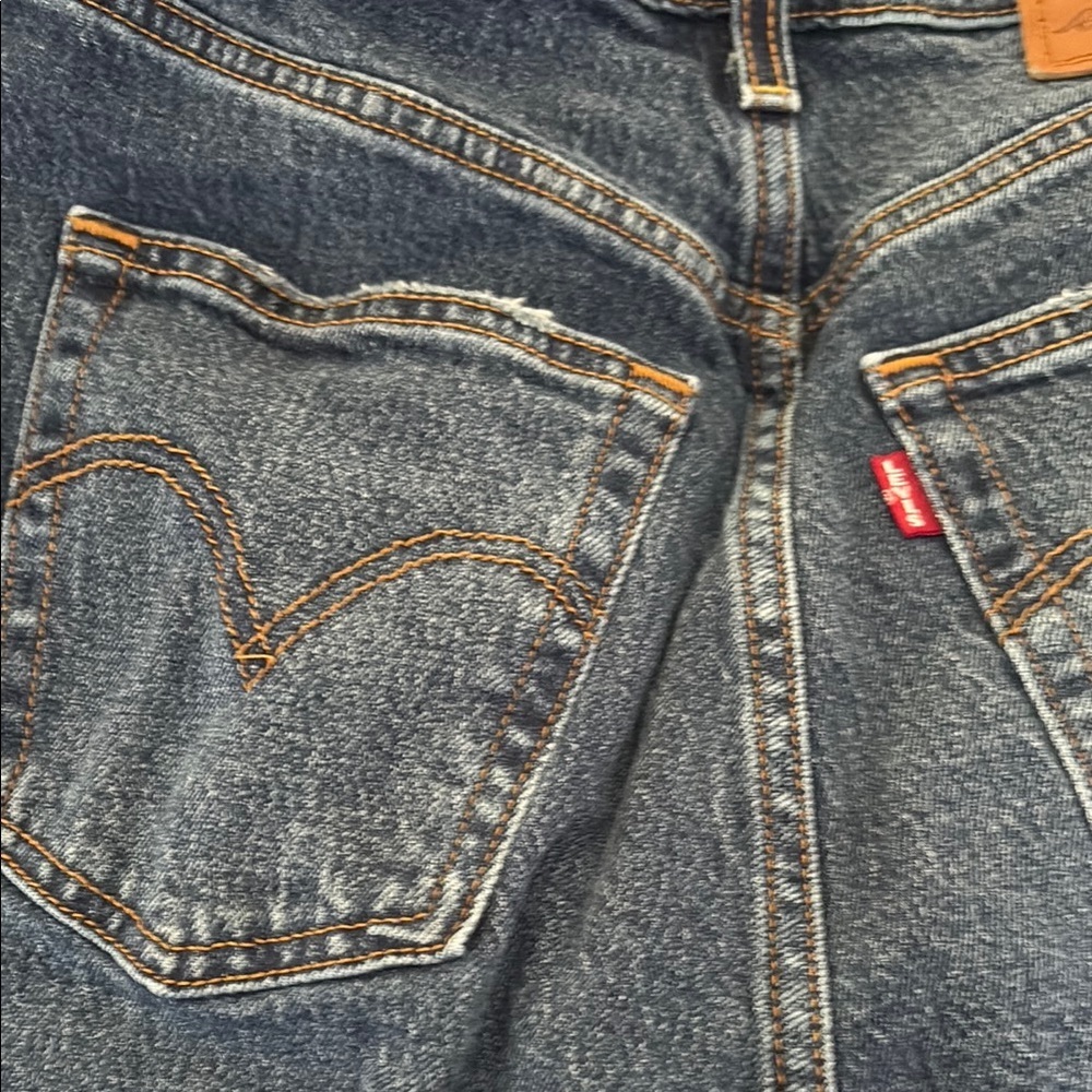 Levi’s ribcage straight ankle jeans size 26 - Picture 6 of 6